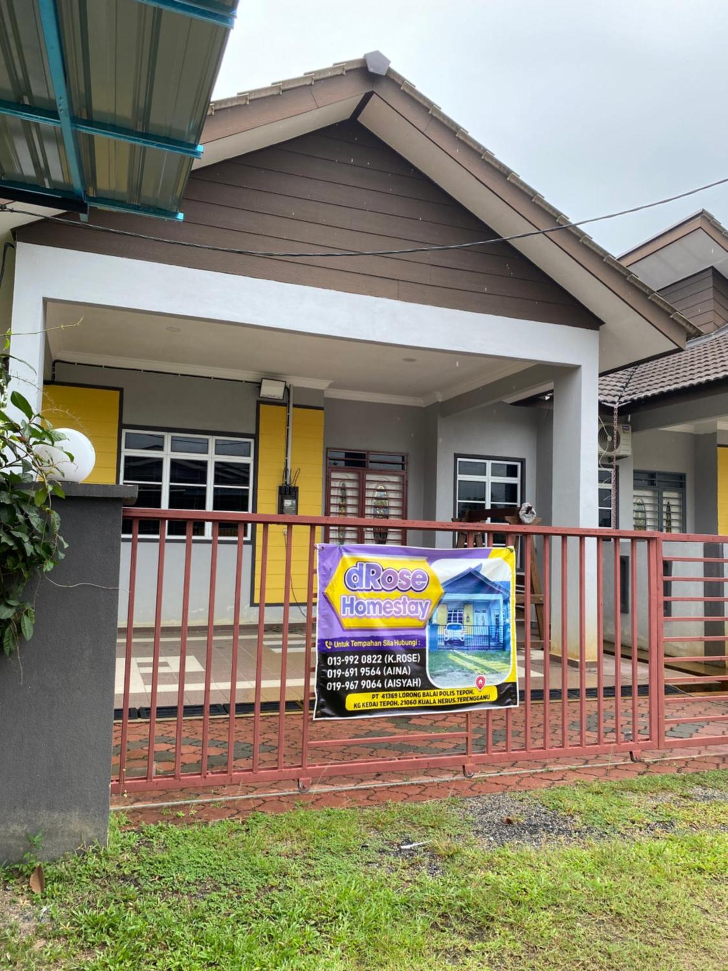 Drose Homestay Kuala Terengganu Exterior foto